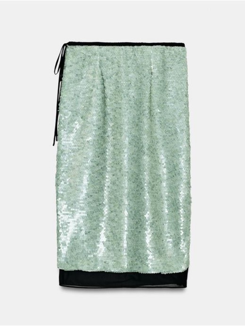 ZARA ZW COLLECTION SEQUINED SKIRT